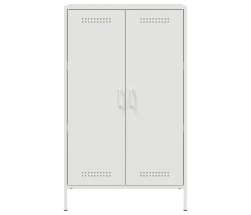 Augstais Skapītis, Balts, 68X39X113 Cm, Tērauds Vidaxl Augstais Skapītis, Balts, 68X39X113 Cm, Tērauds Vidaxl
