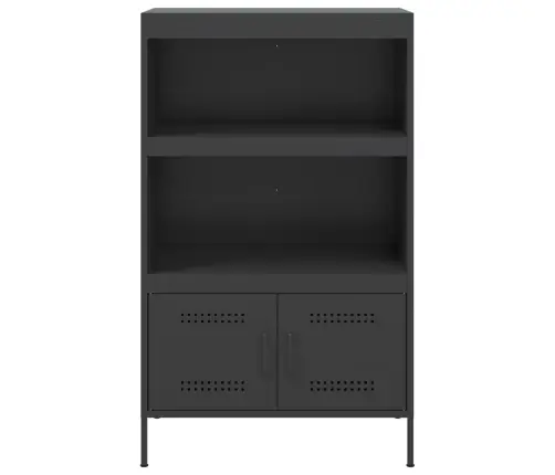 Kõrge Kapp, Must, 68X39X113 cm Teras