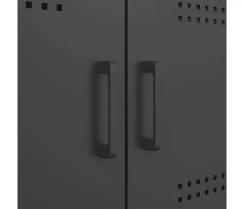 Kõrge Kapp, Must, 68X39X113 cm Teras