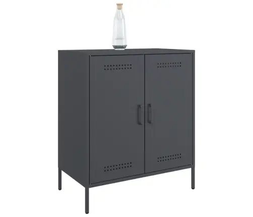 Kumode, Antracītpelēka, 68X39X79 Cm, Tērauds Vidaxl Kumode, Antracītpelēka, 68X39X79 Cm, Tērauds Vidaxl