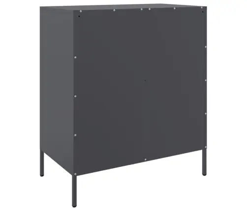 Kumode, Antracītpelēka, 68X39X79 Cm, Tērauds Vidaxl Kumode, Antracītpelēka, 68X39X79 Cm, Tērauds Vidaxl