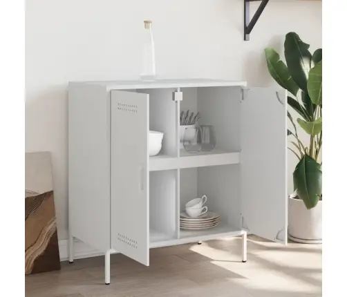 Puhvetkapp, Valge, 68X39X79 cm Teras