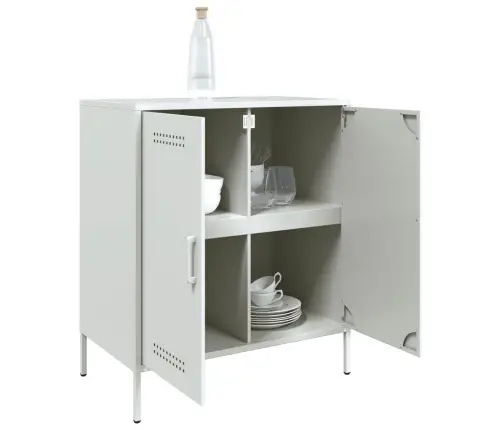 Puhvetkapp, Valge, 68X39X79 cm Teras