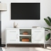 Tv Skapītis, 100,5X39X50,5 Cm, Tērauds, Balts Vidaxl