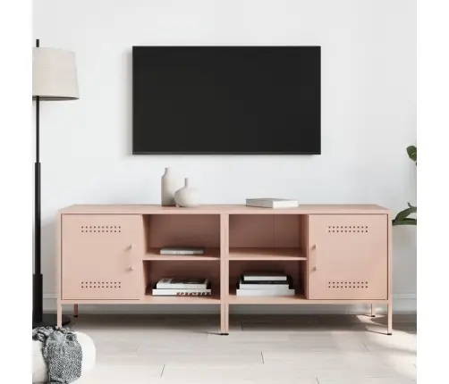 Tv Skapīši, 2 Gab., Rozā, 68X39X50,5 Cm, Tērauds Vidaxl
