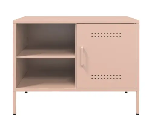 Tv Skapīši, 2 Gab., Rozā, 68X39X50,5 Cm, Tērauds Vidaxl