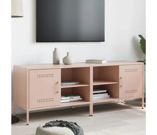 Tv Skapīši, 2 Gab., Rozā, 68X39X50,5 Cm, Tērauds Vidaxl