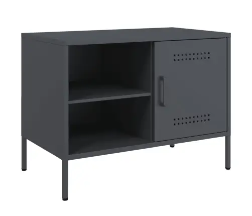 Tv Skapīši, 2 Gab., Antracītpelēki, 68X39X50,5 Cm, Tērauds Vidaxl Tv Skapīši, 2 Gab., Antracītpelēki, 68X39X50,5 Cm, Tērauds Vidaxl