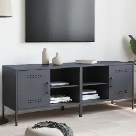 Tv Skapīši, 2 Gab., Antracītpelēki, 68X39X50,5 Cm, Tērauds Vidaxl