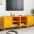 Tv Skapīši, 2 Gab., 68X39X50,5 Cm, Tērauds, Sinepju Dzelteni Vidaxl