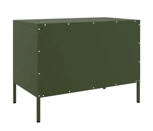 Telerikapid 2 Tk Oliiviroheline, 68 X 39 X 50,5 cm Teras