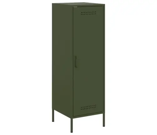 Augstais Skapītis, Olīvu Zaļš, 36X39X113 Cm, Tērauds Vidaxl Augstais Skapītis, Olīvu Zaļš, 36X39X113 Cm, Tērauds Vidaxl