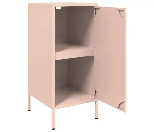 Kumodes, 2 Gab., Rozā, 36X39X79 Cm, Auksti Velmēts Tērauds Vidaxl