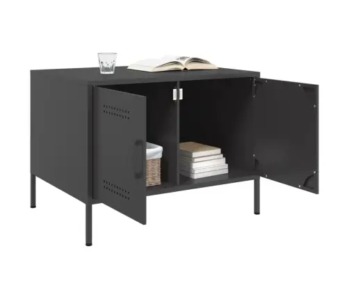 Kavos Staliukas, Juodos Spalvos, 68X50X50,5cm Plienas