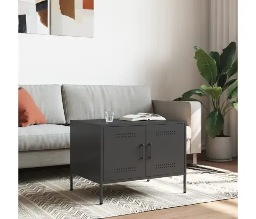 Kavos Staliukas, Juodos Spalvos, 68X50X50,5cm Plienas