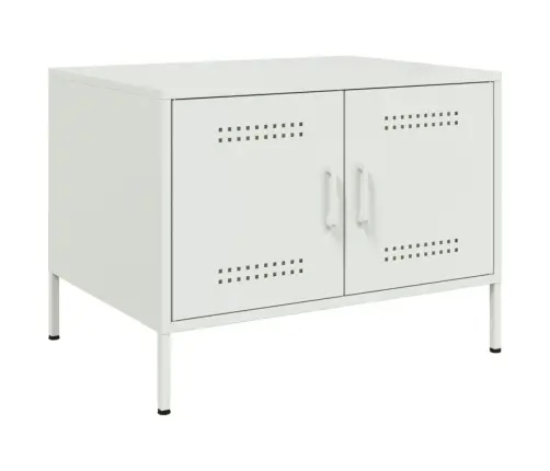 Kavos Staliukas, Baltos Spalvos, 68X50X50,5cm Plienas