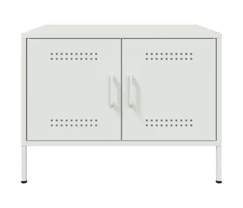 Kavos Staliukas, Baltos Spalvos, 68X50X50,5cm Plienas