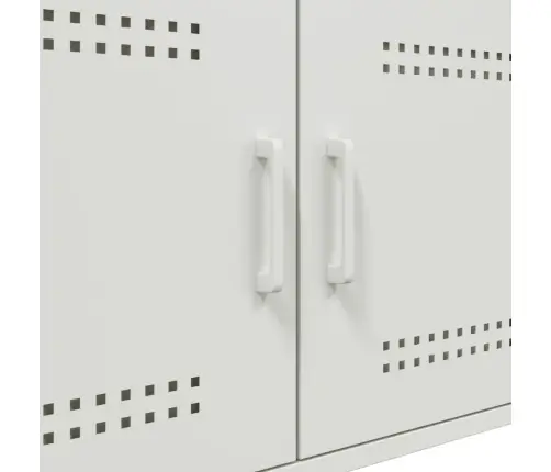 Kavos Staliukas, Baltos Spalvos, 68X50X50,5cm Plienas