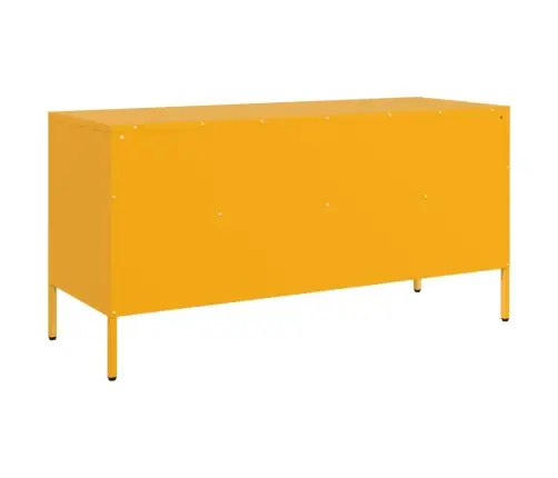 Televizoriaus Spintelė, Garstyčių, 100,5X39X50,5cm Plienas Televizoriaus Spintelė, Garstyčių, 100,5X39X50,5cm Plienas