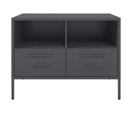 Tv Spintelės, 2Vnt., Antracito, 68X39X50,5cm Plienas