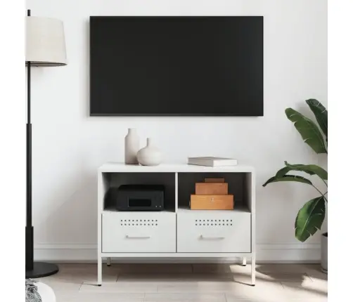 Tv Skapītis, Balts, 68X39X50,5 Cm, Tērauds Vidaxl Tv Skapītis, Balts, 68X39X50,5 Cm, Tērauds Vidaxl