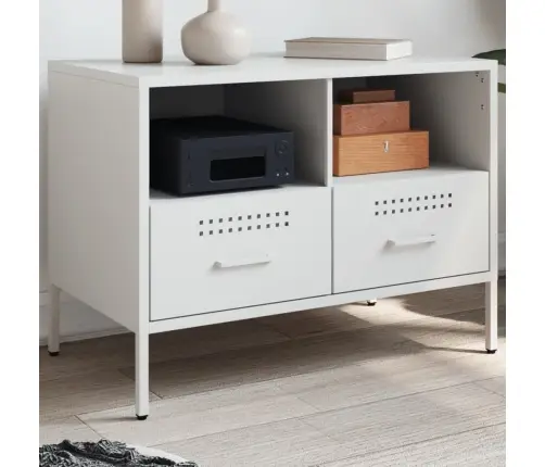 Tv Skapītis, Balts, 68X39X50,5 Cm, Tērauds Vidaxl Tv Skapītis, Balts, 68X39X50,5 Cm, Tērauds Vidaxl