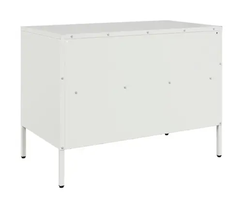 Telerikapid 2 Tk, Valge, 68 X 39 X 50,5 cm Teras Telerikapid 2 Tk, Valge, 68 X 39 X 50,5 cm Teras