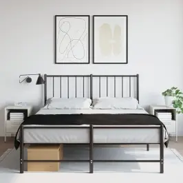 Naktinės Spintelės, 2Vnt., Baltos, 36X39X50,5cm Plienas