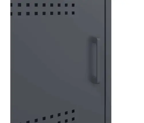 Naktinė Spintelė, Antracito Spalvos, 36X39X68cm Plienas