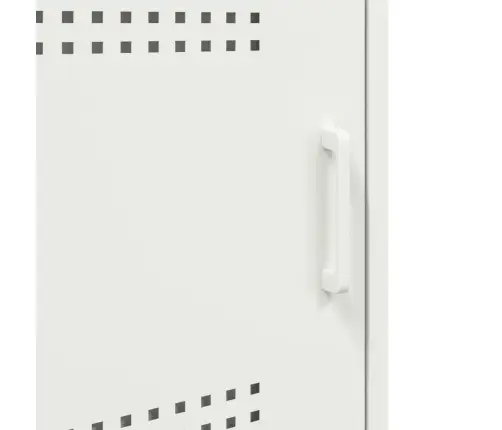 Naktinė Spintelė, Baltos Spalvos, 36X39X68cm Plienas