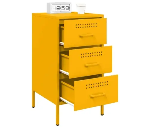 Öökapid 2 Tk, Sinepikollane, 36X39X68 cm Teras