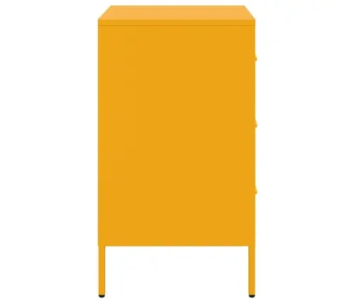 Öökapid 2 Tk, Sinepikollane, 36X39X68 cm Teras