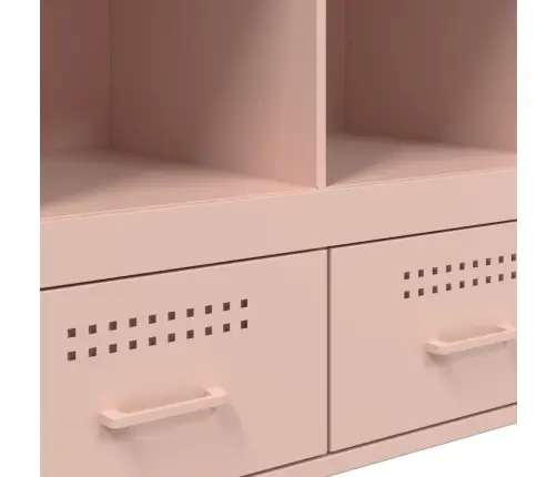 Augstais Skapītis, Rozā, 68X39X101,5 Cm, Tērauds Vidaxl Augstais Skapītis, Rozā, 68X39X101,5 Cm, Tērauds Vidaxl