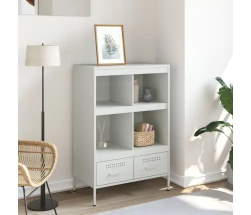 Kõrge Kapp, Valge, 68 X 39 X 101,5 cm Teras