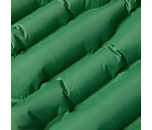 Pašpiepūšams Kempinga Matracis, Spilvens, Vienvietīgs, Zaļš Vidaxl