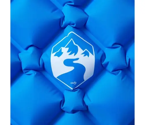 Piepūšams Kempinga Matracis, Vienvietīgs, 190X58X6 Cm, Zils Vidaxl