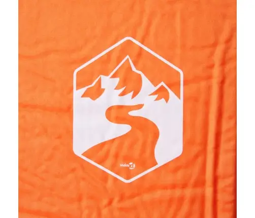 Pašpiepūšams Kempinga Matracis, Spilvens, Vienvietīgs, Oranžs Vidaxl