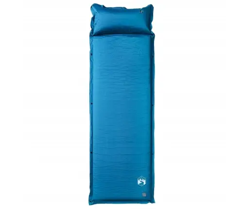 Pašpiepūšams Kempinga Matracis, Spilvens, Vienvietīgs, Zils Vidaxl