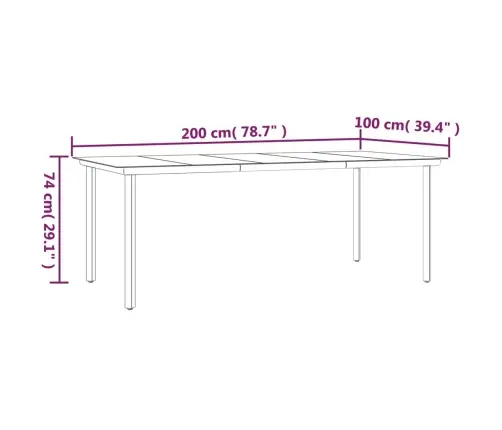Sodo Komplektas Su Pagalvėlėmis, 7 Dalių, Juodas, Poliratanas