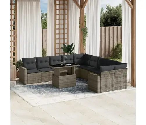 11-Osaline Aiadiivani Komplekt Patjadega, Hall, Polürotang