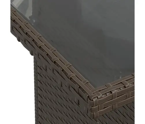 11-Osaline Aiadiivani Komplekt Patjadega, Pruun, Polürotang