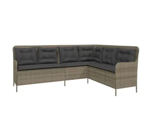 2-Daļīgs Dārza Dīvāna Komplekts Ar Matračiem, Pe Rotangpalma Vidaxl