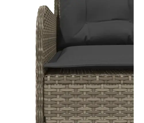 2-Daļīgs Dārza Dīvāna Komplekts Ar Matračiem, Pe Rotangpalma Vidaxl