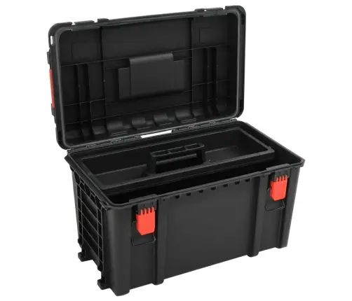 Kaasaskantav Transpordikohver, Must, 57X35X32,5 cm Pp