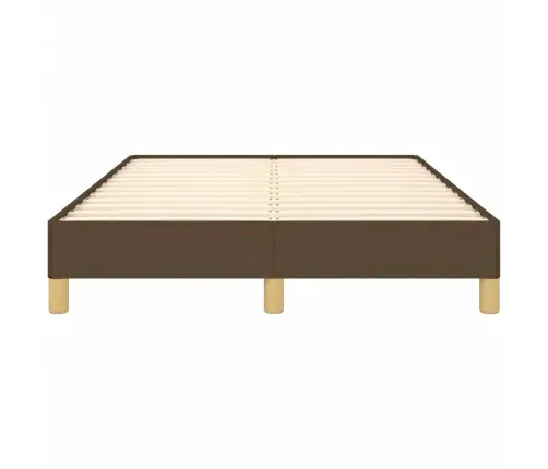 Voodiraam Ilma Madratsiga, Tumepruun, 120X190 cm Kangas