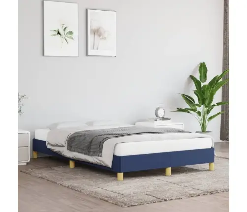 Lovos Rėmas Be Čiužinio, Mėlynas, 120X190cm Audinys