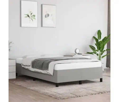 Lovos Rėmas Be Čiužinio, Pilkas, 120X190cm Audinys