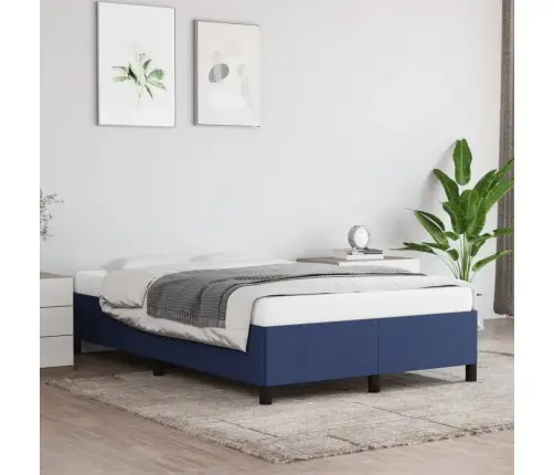 Voodiraam Ilma Madratsiga, Sinine, 120X190 cm Kangas