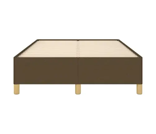 Gultas Rāmis Bez Matrača Tumši Pelēks 120X190 Cm Audums Vidaxl