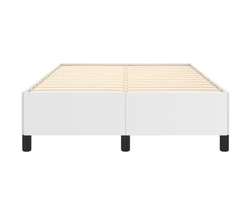 Lovos Rėmas Be Čiužinio, Baltas, 120X190cm Dirbt. Oda